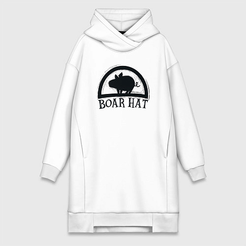 Женская толстовка-платье Семь смертных грехов Хоук / Белый – фото 1