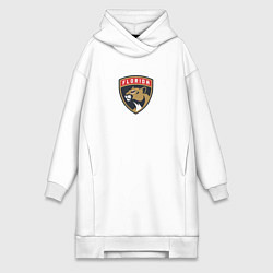 Женское худи-платье Florida Panthers NHL, цвет: белый