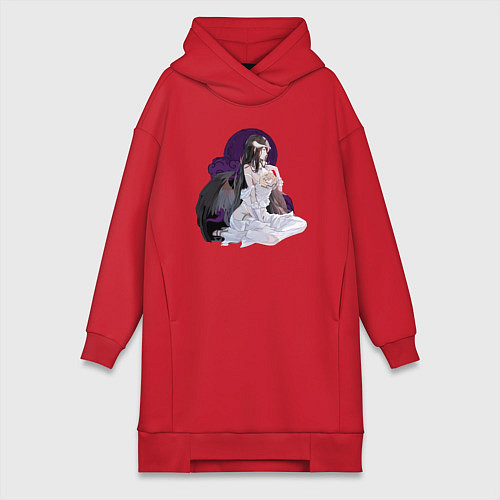Женская толстовка-платье Повелитель Альбедо / Красный – фото 1