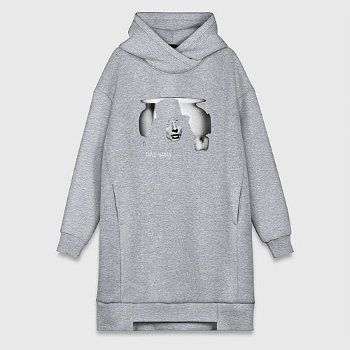 Женская толстовка-платье Deepche Mode - Gahan like bolan / Меланж – фото 1