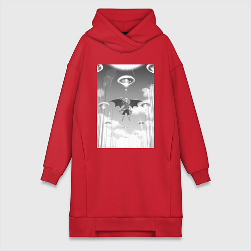 Женская толстовка-платье О моём перерождении в слизь Римуру Темпест князь т / Красный – фото 1