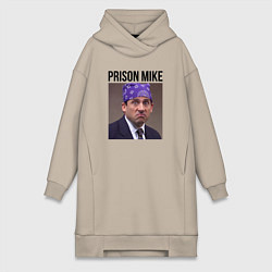 Женская толстовка-платье Prison mike Michael Scott - офис