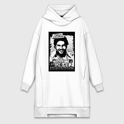 Женское худи-платье Escobar in the jail, цвет: белый