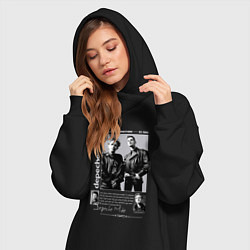 Женское худи-платье Depeche Mode - Black Celebration, цвет: черный — фото 2