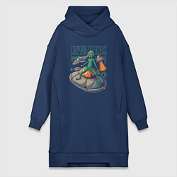 Женская толстовка-платье Захватчики