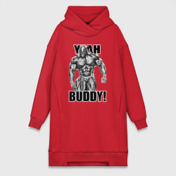 Женская толстовка-платье Ronnie Coleman- yeah buddy