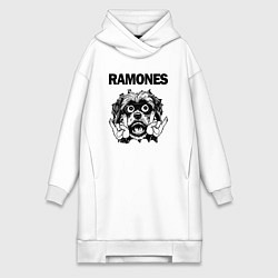 Женская толстовка-платье Ramones - rock dog