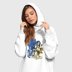 Женское худи-платье Star Wars - characters, цвет: белый — фото 2