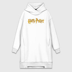 Женская толстовка-платье Harry Potter golden logo