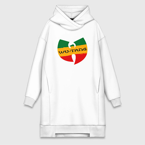 Женская толстовка-платье Wu-Tang / Белый – фото 1