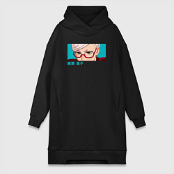 Женское худи-платье Сэико Аясэ, цвет: черный