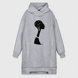 Женская толстовка-платье Woman Africa