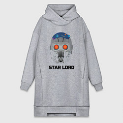 Женская толстовка-платье Star lord