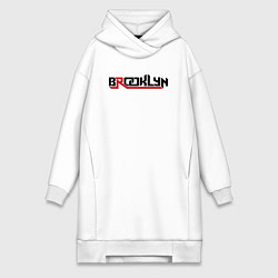 Женская толстовка-платье Brooklyn USA