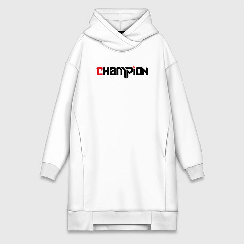 Женская толстовка-платье Champion / Белый – фото 1