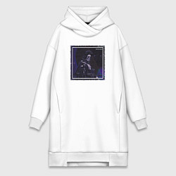 Женская толстовка-платье Солдат скелет