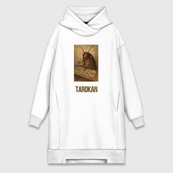 Женское худи-платье Тarokan, цвет: белый