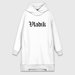 Женская толстовка-платье Vladivostok - meme