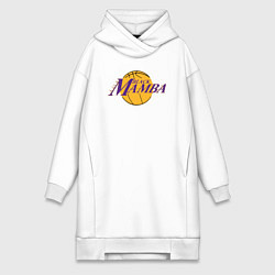 Женская толстовка-платье Black mamba