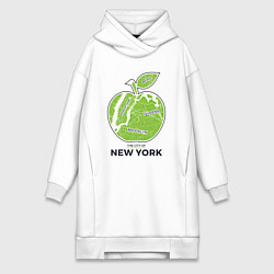 Женская толстовка-платье Сity of New York