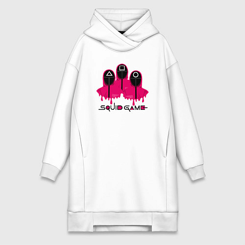 Женская толстовка-платье Стражи игры / Белый – фото 1
