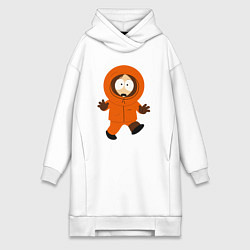 Женская толстовка-платье Кенни отступает назад