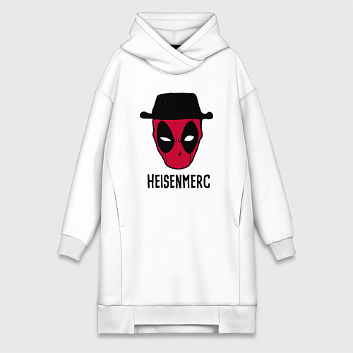 Женская толстовка-платье Heisenmerc / Белый – фото 1