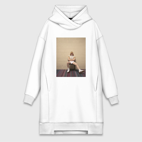Женская толстовка-платье Тоня против всех / Белый – фото 1