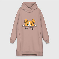 Женская толстовка-платье Got Corgi