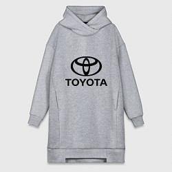 Женская толстовка-платье Toyota Logo