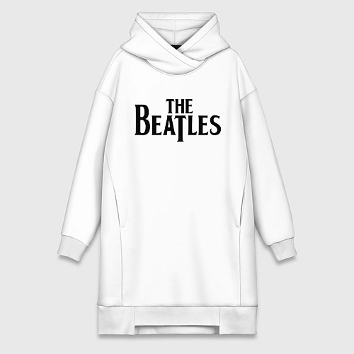 Женская толстовка-платье The Beatles / Белый – фото 1