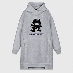 Женская толстовка-платье Monstercat