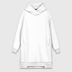 Женское худи-платье 30 STM: Echelon, цвет: белый