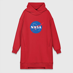 Женская толстовка-платье NASA: Logo