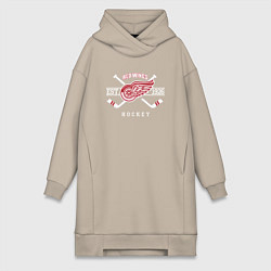 Женская толстовка-платье Detroit Red Wings: Est.1926