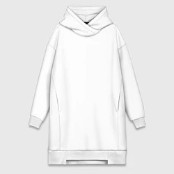 Женское худи-платье Armin Only, цвет: белый
