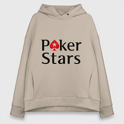 Женское худи оверсайз Poker Stars