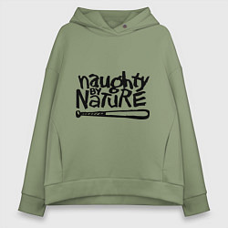 Толстовка оверсайз женская Naughty by nature, цвет: авокадо