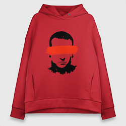 Толстовка оверсайз женская Chester Creative, цвет: красный