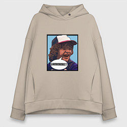 Женское худи оверсайз Очень странные дела