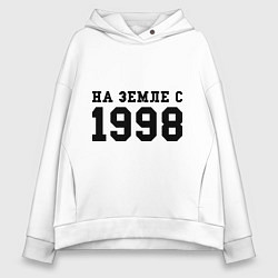 Женское худи оверсайз На Земле с 1998