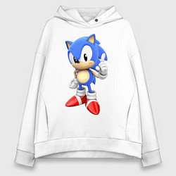 Женское худи оверсайз Classic Sonic