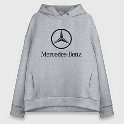 Женское худи оверсайз Logo Mercedes-Benz