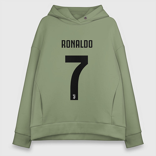 Женское худи оверсайз RONALDO 7 / Авокадо – фото 1