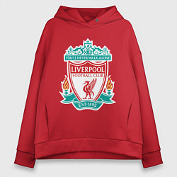 Женское худи оверсайз Liverpool FC