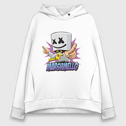 Женское худи оверсайз Marshmello Music