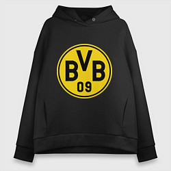 Толстовка оверсайз женская BVB 09, цвет: черный