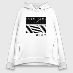 Женское худи оверсайз TOP: Geometry