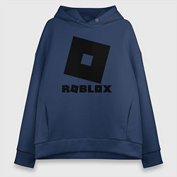 Толстовка оверсайз женская ROBLOX, цвет: тёмно-синий