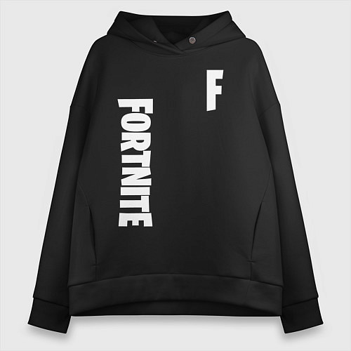Женское худи оверсайз FORTNITE / Черный – фото 1